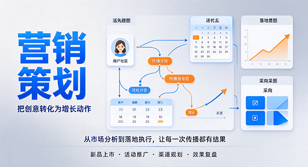 嘉陵区营销策划